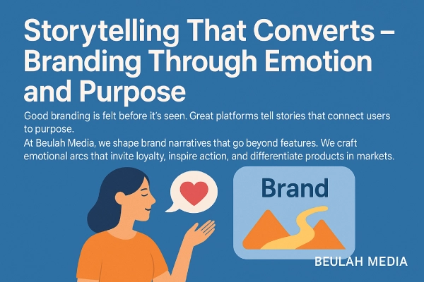 Storytelling That Converts – Branding Through Emotion and Purpose